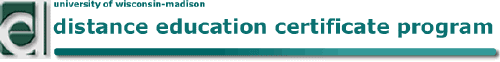 Anne Forster is the course writer for the Distance Education Professional Development (DEPD) Program, The University of Wisconsin-Madison